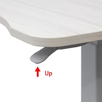 Mobile Height Adjustable Desk with Lockable Casters + Wobble Chair - UAE Wide Delivery | INFINI HOMES