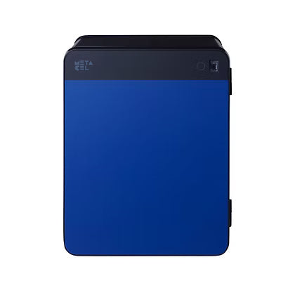 METACEL Fire Resistant Safe MC-040C1 Navy - Digital Lock & Fingerprint Sensor | UAE Delivery