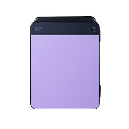 METACEL Fire Resistant Safe MC-040C1 Purple - Digital Lock & Fingerprint Sensor | UAE Delivery