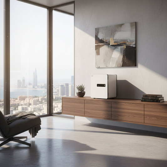 METACEL Fire Resistant Safe MC-040PR Dubai UAE - Digital Lock Fingerprint Sensor - Home & Office Security