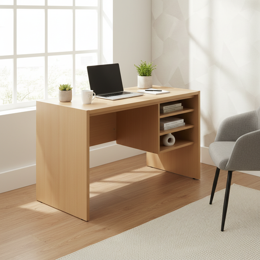 Office Desk Beech IH 2305 BCH | Premium Wooden Desk UAE