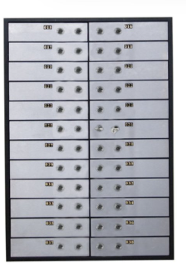 Valberg DB-24 Deposit Boxes UAE - 24 Compartment Bank Vault Storage Dubai