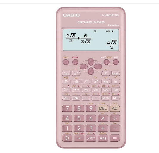 Casio FX-82ES Plus 2nd Edition Scientific Calculator - 252 Functions