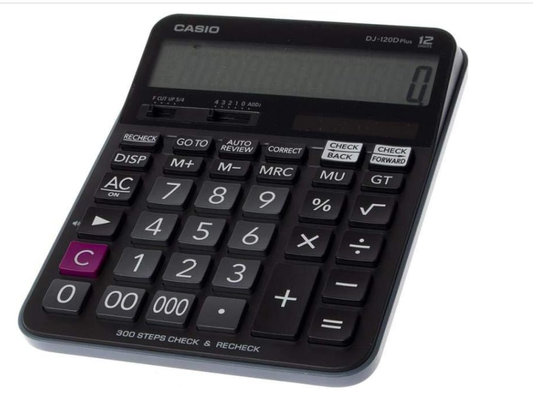 Casio DJ-120D Plus Desktop Calculator