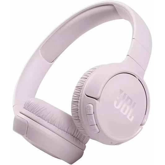 JBL TUNE T510BT Wireless On-Ear Headphones UAE – 35 Hours Battery, Deep Bass, Rose