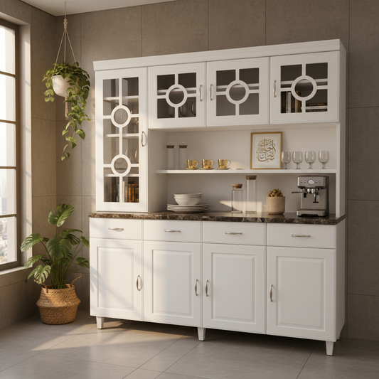 Kitchen Rack Wooden | Premium Wooden Kitchen Storage Rack – INFINI HOMES