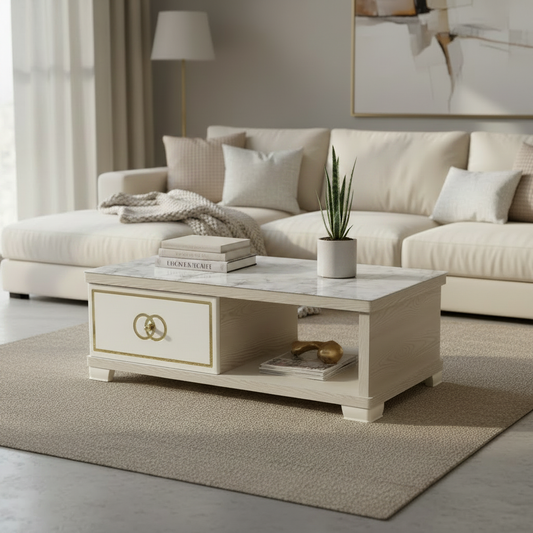 Glossy Center Table IH CT172 | Premium Coffee Table in UAE
