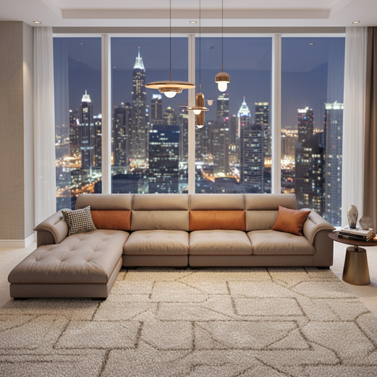 Corner Sofa IH CS-1157 | Premium L-Shape Sectional Sofa UAE