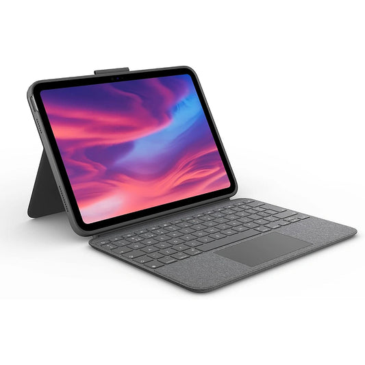 Logitech Combo Touch Keyboard Case for iPad 10th Gen – Backlit Keys & Trackpad | UAE Delivery