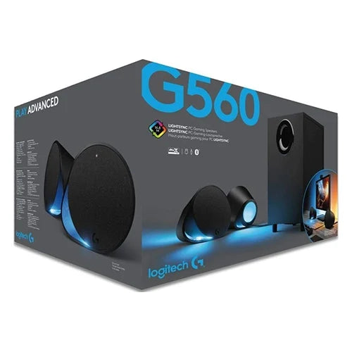 Logitech G560 Lightsync PC Gaming Speaker Black | RGB Gaming Speakers UAE