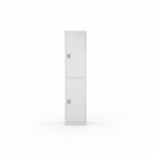 INFINI HOMES 2-Tier Steel Storage Locker Cabinet - UAE Wide Delivery