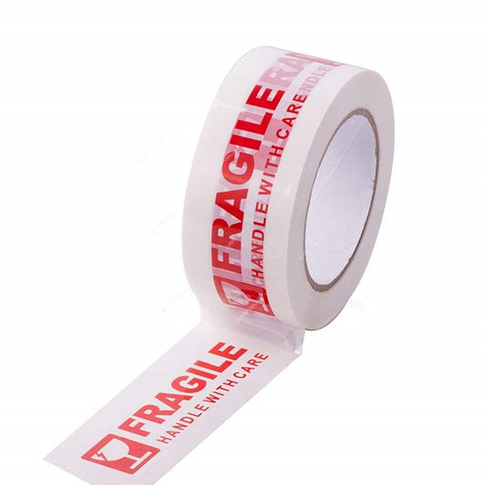 Fragile Tape 50 Yards - Premium Warning Tape by INFINI HOMES