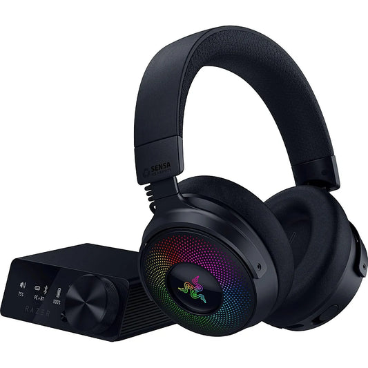 Razer Kraken V4 Pro Wireless Gaming Headset UAE | OLED Hub & HD Haptics | Dubai, Abu Dhabi, Sharjah Delivery