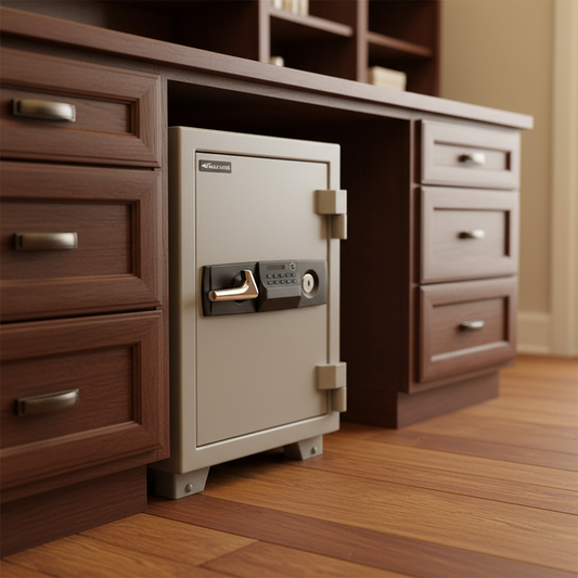 Eagle Safes Fire Resistant Safe ES-045 Digital + Key Lock | UAE Delivery Dubai Abu Dhabi Sharjah