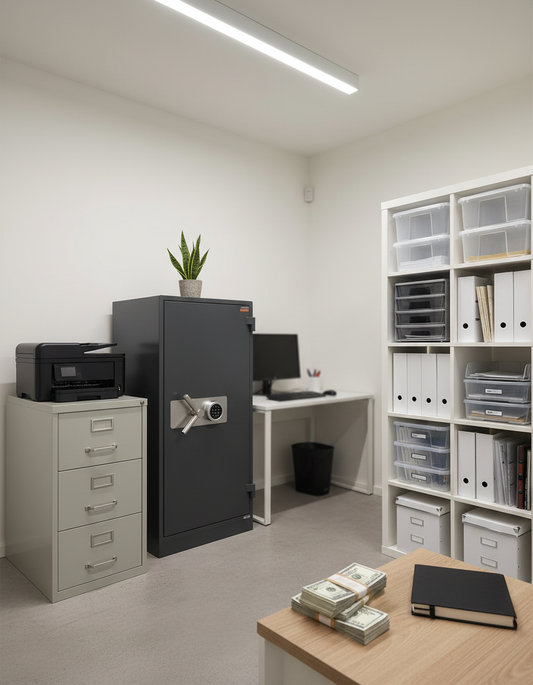 Valberg Garant 110EL Large Digital Fire & Anti-Theft High Security Safe Dubai UAE