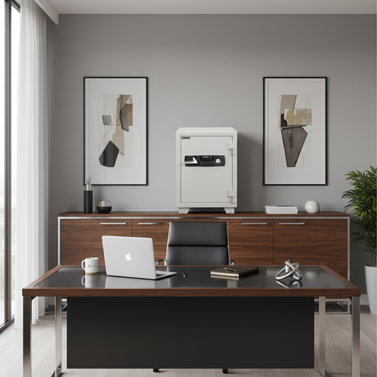 Fire Resistant Safe UAE - Eagle ES-065 Digital Safe with Key Lock | 1 Hour Fire Protection