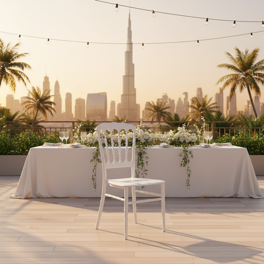 Dining Chair IH C20 – White | Premium Modern Chair UAE