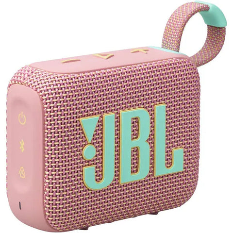 JBL Go 4 Portable Bluetooth Speaker UAE | Dubai Abu Dhabi Sharjah Ajman Fujairah RAK UAQ Pink