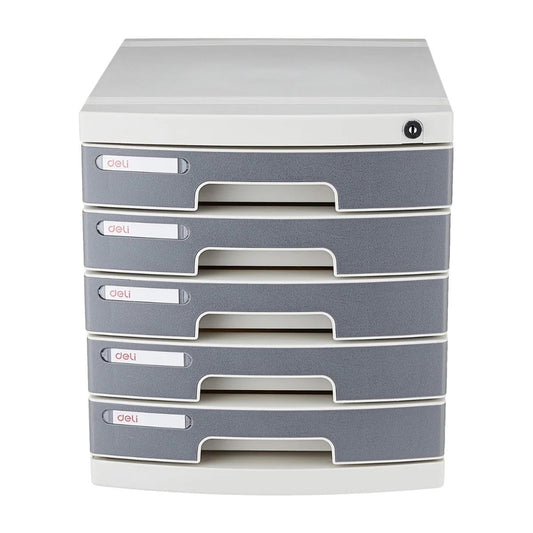 Deli 5 Drawer Office Cabinet with Lock - Premium Storage Solution UAE | Dubai Abu Dhabi Sharjah