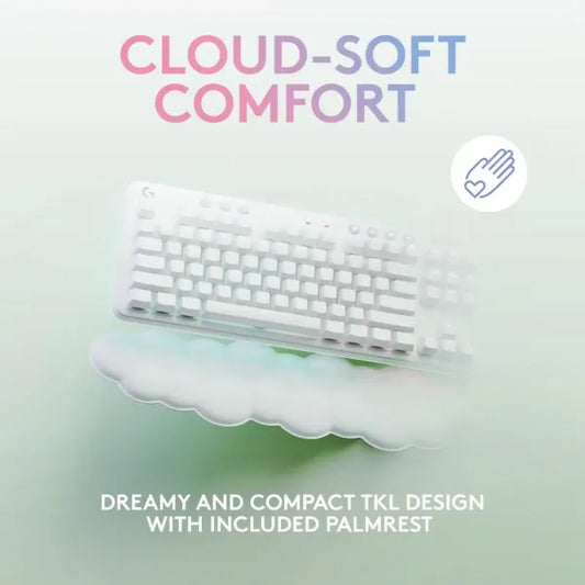Logitech G715 Lightspeed Wireless Mechanical Gaming Keyboard White - UAE Stock | Dubai, Abu Dhabi & All Emirates Delivery