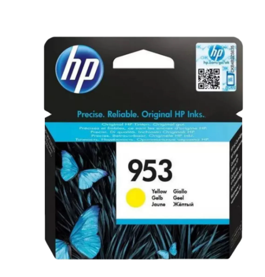 HP 953 Yellow Ink Cartridge F6U14AE - UAE Wide Delivery | Dubai Abu Dhabi Sharjah