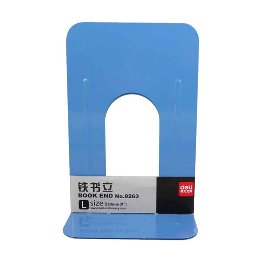Deli 9263 Metal Book Ends UAE - Premium 9 Inch Bookends Dubai Abu Dhabi Sharjah