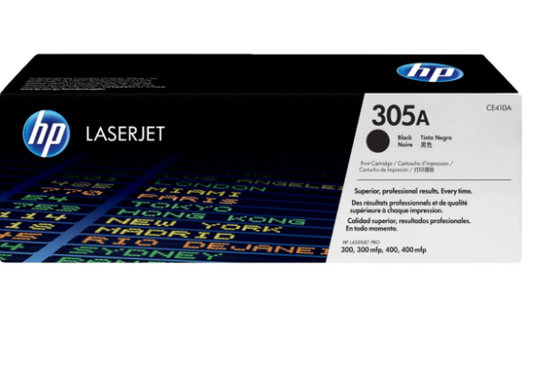 HP 305A Black Toner Cartridge CE410A - UAE Delivery to Dubai, Abu Dhabi & All Emirates