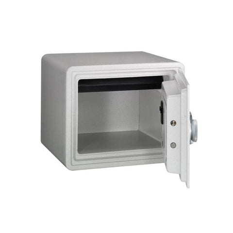 Eagle YESM-020K Fire-Resistant Safe – White, Digital + Key Lock System