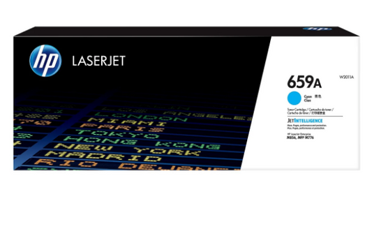 HP 659A Cyan Toner Cartridge W2011A - UAE Delivery | Dubai Abu Dhabi Sharjah