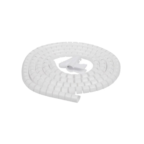 Cable Tidy Wire Organizer 1.5m White - UAE Wide Delivery | Dubai Abu Dhabi Sharjah