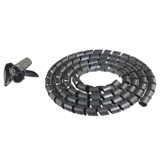 Cable Tidy Wire Organizer 1.5m Black - UAE Wide Delivery | INFINI HOMES