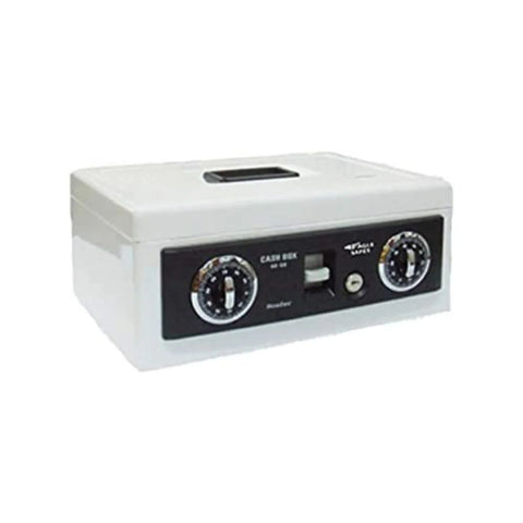 Eagle SC-300 Cash Box – White, 155 x 366 x 249 mm (H x W x D)