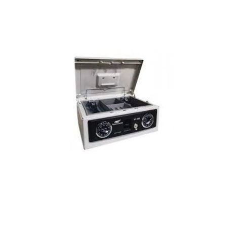 Eagle SC-300 Cash Box – White, 155 x 366 x 249 mm (H x W x D)