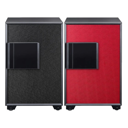 Eagle EGE-085 Fire-Resistant Safe – Black/Red, Digital, Key & Fingerprint Lock System