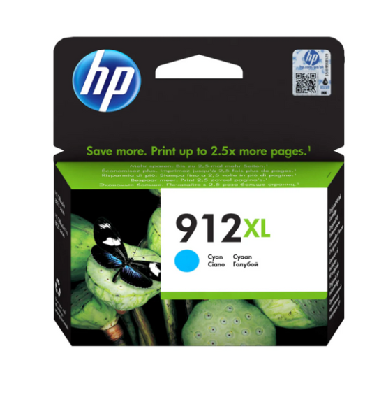 HP 912XL Cyan Ink Cartridge 3YL81AE - UAE Wide Delivery | Dubai Abu Dhabi Sharjah