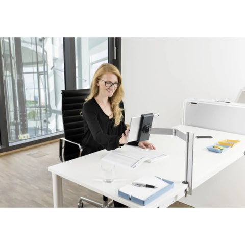 Premium Tablet Holder with Table Clamp - UAE Wide Delivery | Dubai Abu Dhabi Sharjah