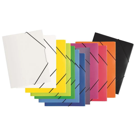 Pagna A4 Folder with Elastic Fastener - Premium PP Document Organizer UAE