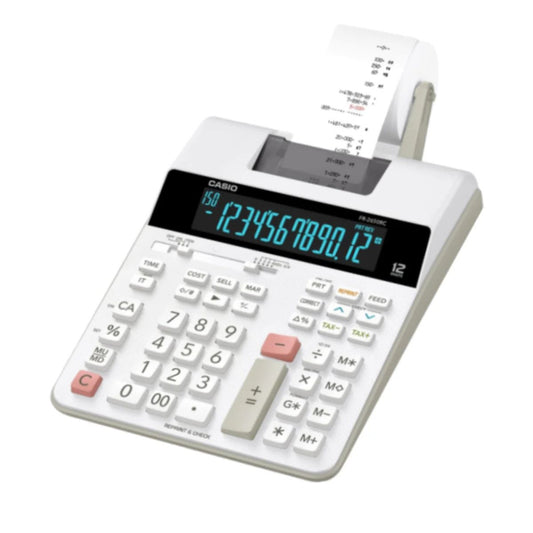 Casio FR-2650RC Printing Calculator - Professional Desktop Calculator UAE | Dubai Abu Dhabi Sharjah