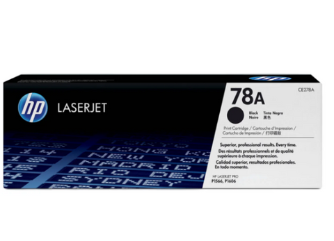 HP 78A Black Toner Cartridge CE278A - UAE Delivery to Dubai, Abu Dhabi & All Emirates