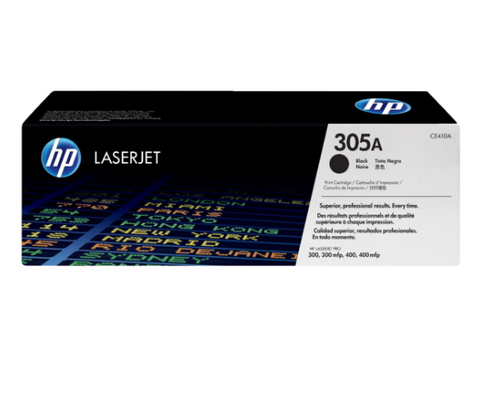 HP 305A Black Toner Cartridge - CE410A