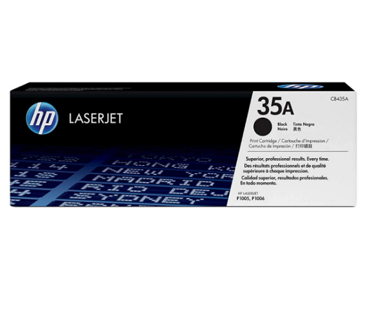 HP 35A Black Toner Cartridge CB435A - UAE Wide Delivery | Dubai Abu Dhabi Sharjah
