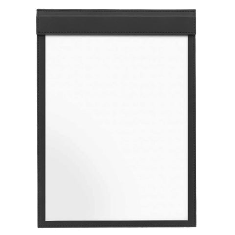 Konrad S. Premium A4 Clipboard with Magnetic Flap - PU Leather Black | UAE Business Essentials