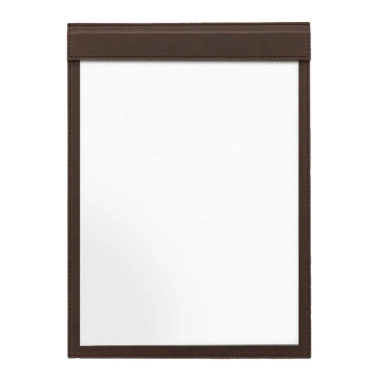 Konrad S. Premium PU Leather Clipboard A4 with Magnetic Flap - Brown | UAE Business Essentials