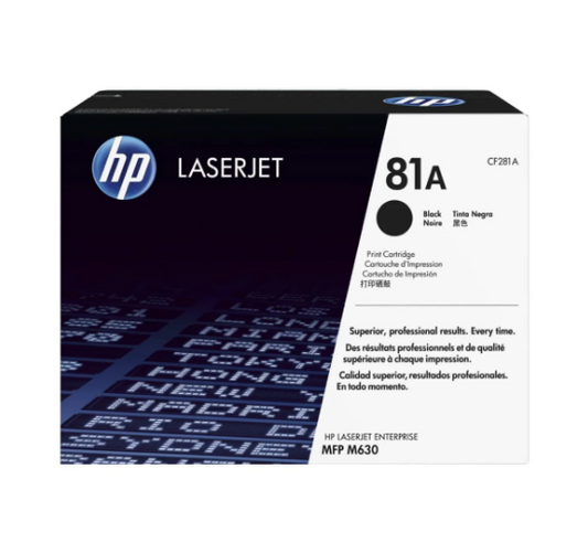 HP 81A Black Toner Cartridge CF281A - UAE Wide Delivery | Dubai Abu Dhabi Sharjah