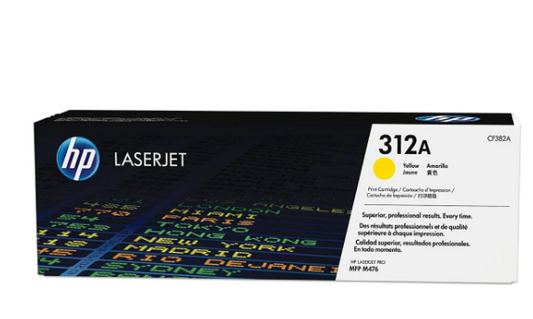HP 312A Yellow LaserJet Toner Cartridge CF382A | UAE Delivery to Dubai, Abu Dhabi & All Emirates