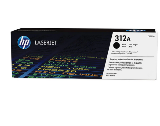 HP 312A Black LaserJet Toner Cartridge CF380A - UAE Delivery | Dubai Abu Dhabi Sharjah