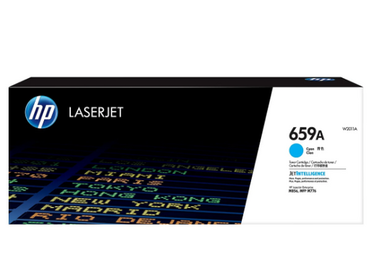 HP 659A Cyan Toner Cartridge W2011A - UAE Wide Delivery | Dubai Abu Dhabi Sharjah