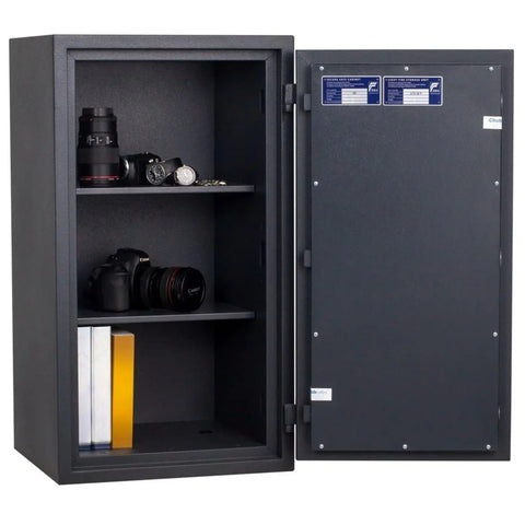 Chubbsafes HOME 70 Digital Safe – 71L Capacity, Fire & Burglary Protection, Anthracite
