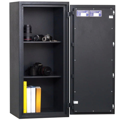 Chubbsafes HOME 90 Digital Safe – 91L Capacity, Fire & Burglary Resistant, Anthracite Finish