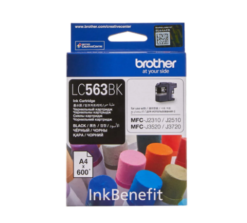 Brother LC563 Black Ink Cartridge LC563BK - UAE Wide Delivery | Dubai Abu Dhabi Sharjah